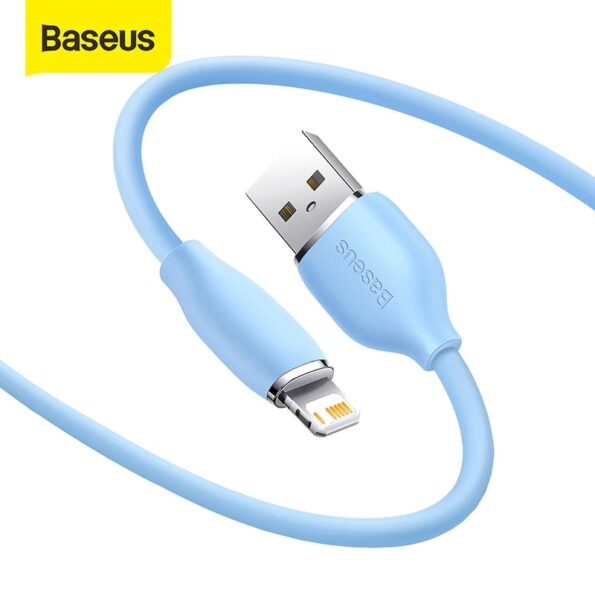 Baseus Jelly Liquid Silica Gel Fast Charging Cable Type-C to iP 2M