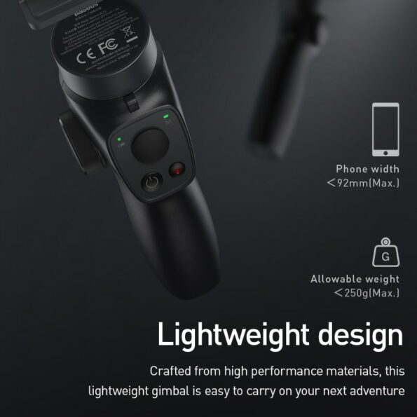 Baseus Handheld Gimbal Stabilizer 3-Axis Wireless Bluetooth