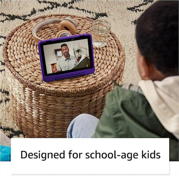 Amazon Fire HD 8 Kids Pro tablet, 8" HD, ages 6–12, 32 GB, (2021 release), Intergalactic