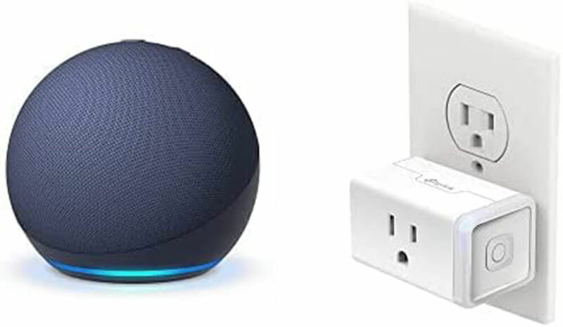 All-New Echo Dot (5th Gen, 2022 release) | Smart speaker with Alexa - Essential Accessories
