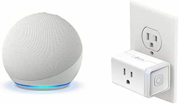 All-New Echo Dot (5th Gen, 2022 release) | Smart speaker with Alexa - Essential Accessories